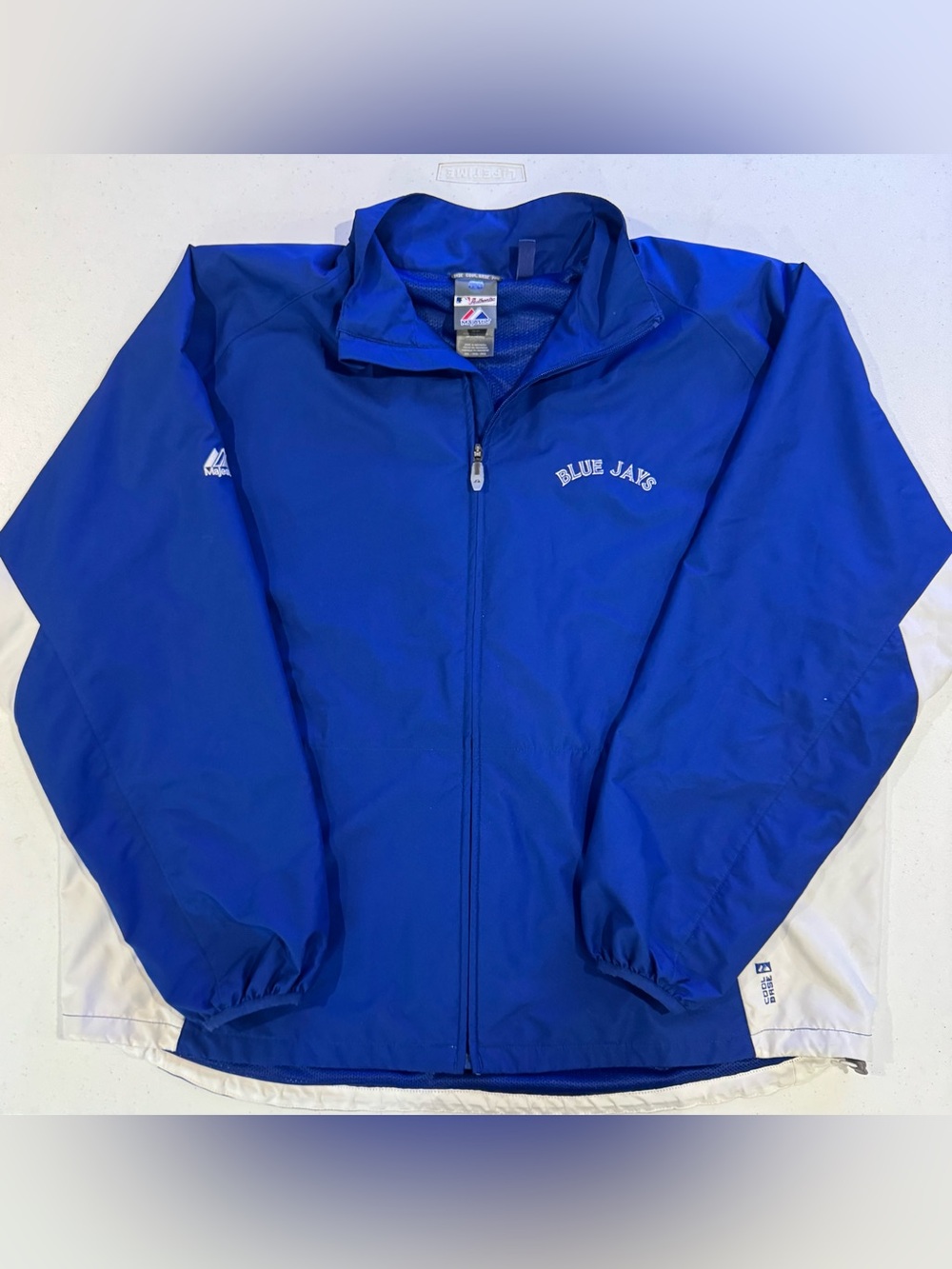 Majestic Toronto Blue Jays MLB Baseball full zip jacket size XXL 2XL